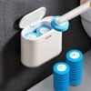 Wall-Mounted Toilet Brush Holder