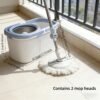 Quick-Dry Lazy Spin Mop & Bucket Set
