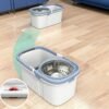 Quick-Dry Lazy Spin Mop & Bucket Set