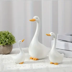 4d065353-eee9-409c-abda-8054ba34587e.webp Art Deco Goose Resin Statues – 3pcs