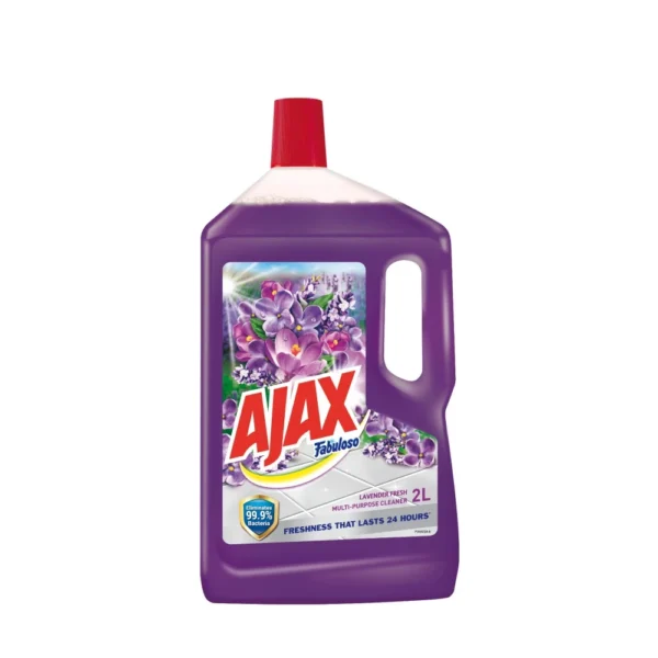 9046e6b57a705975151589f8f79dbe62.webp Ajax Fabuloso Lavender Floor Cleaner 2L