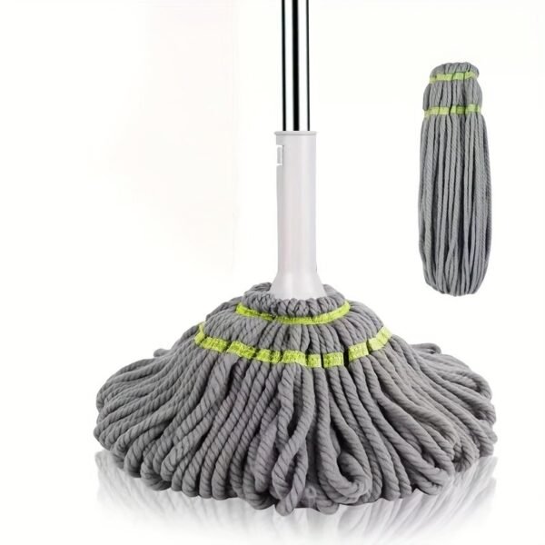 c59ef6e2-c9c2-4177-8057-36d56072e1ad.jpg ProClean 360° Hands-Free Spin Mop with Wash-Free Wringing