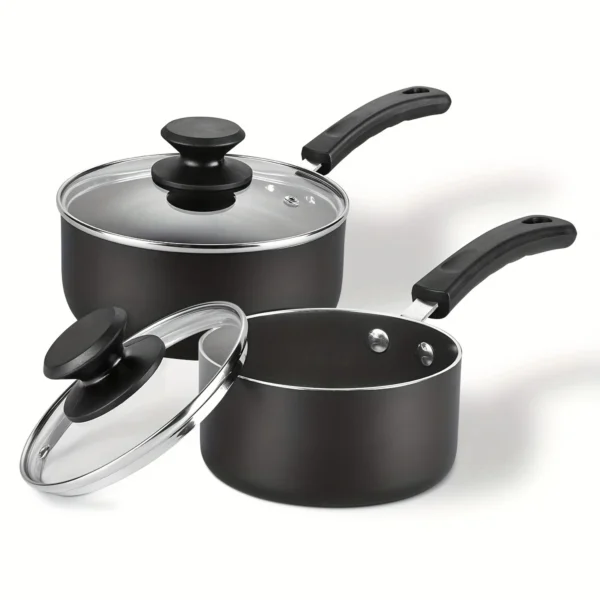 d238addec1fca77d8d67581f44be44ca-1.webp Non-Stick Saucepan Set with Lids – 1 Qt & 2 Qt