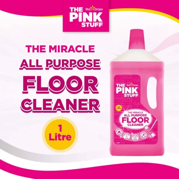 The Pink Stuff Miracle All-Purpose Floor Cleaner 1L