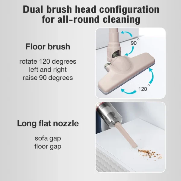Simmo 21,000Pa Strong Suction Vacuum Cleaner